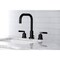 Kingston Brass FSC8930EFL Centurion Widespread Bathroom Faucet W/ Brass Pop-Up, Black FSC8930EFL - alternate 4